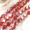 6mm Twist Crystal Beads,colorful crystal beads